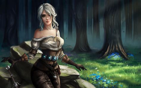 3840x2400 Ciri Witcher 3 Fantasy Art 4k 4K ,HD 4k Wallpapers,Images,Backgrounds,Photos and Pictures