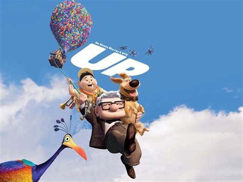 Download Cute Characters From Disney Pixar's Up Movie Wallpaper | Wallpapers.com