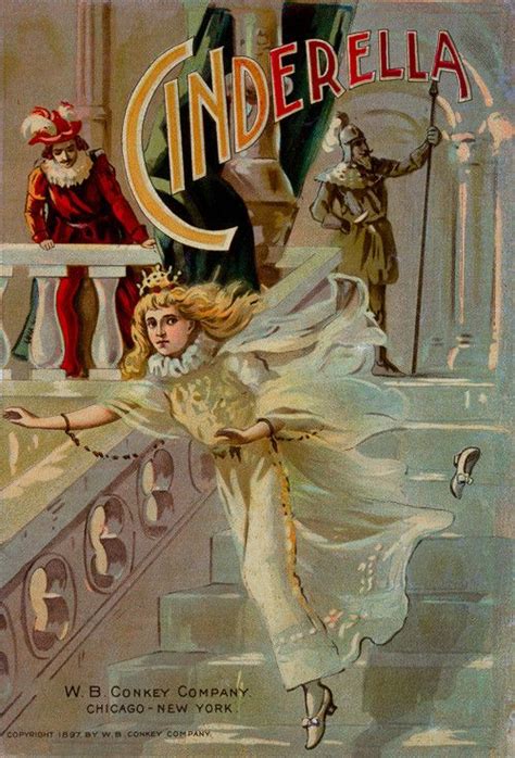 1897 Cinderella book cover | Vintage book covers, Cinderella book, Vintage illustration