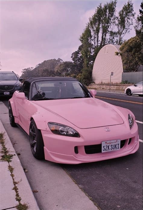 Bubblegum Pink Honda S2000