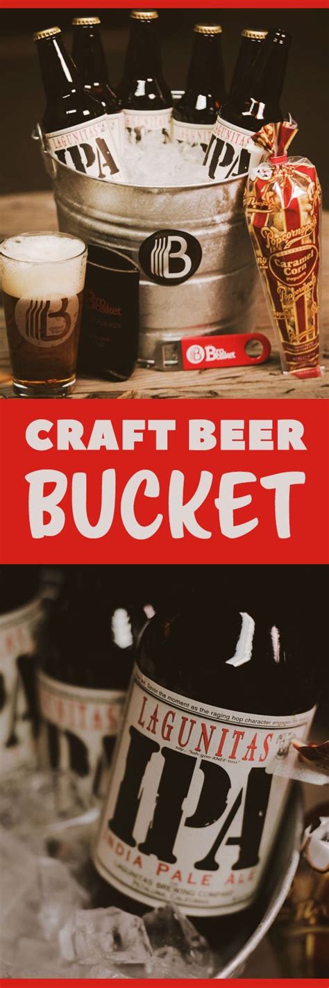 Craft Bucket of Beer | IPA Beer Gift | TheBroBasket.com | Beer gifts, Ipa beer gift, Best gift ...