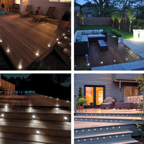 5pcs LED Deck Step Lights Pathway Stair Path Lamp Waterproof Outdoor Low Voltage | eBay