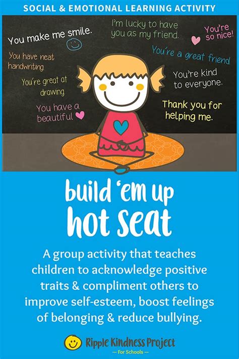 Classroom Friendship Activity – Build ’em Up Hot Seat