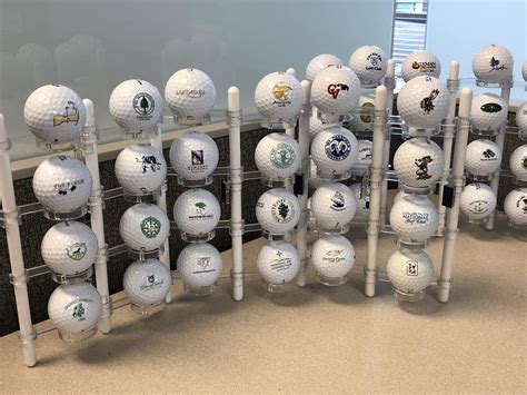 Logo Ball Display at Work : r/golf