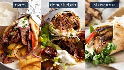 Gyro, Döner, Shawarma: What's The Difference?