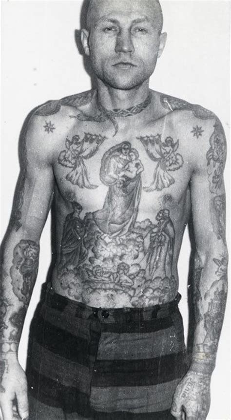 Rare photographs from coded world of Russian criminal tattoos, 1960-1990 - Rare Historical Photos