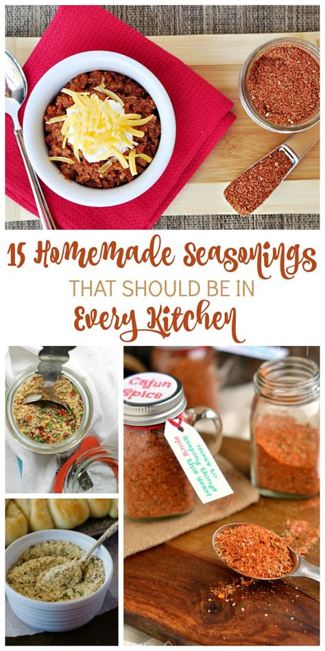 15 Homemade Seasonings Everyone Should Have In Their Kitchen