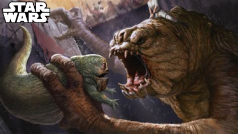 How Jabba The Hutt Got His Rancor