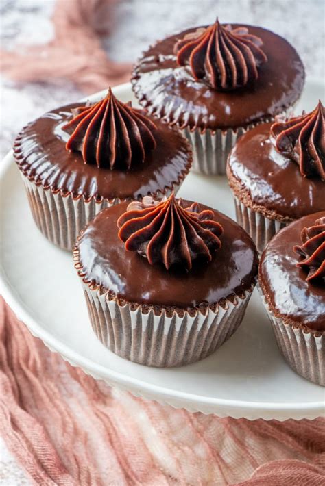 Chocolate Cupcakes with Chocolate Ganache - Recipe Girl