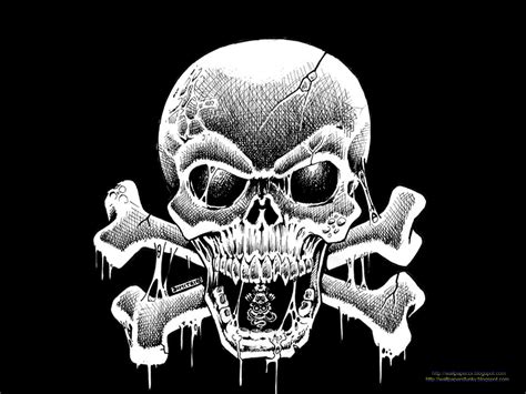 All type Wallpapers: Gothic Skull Black Darkside Wallpapers