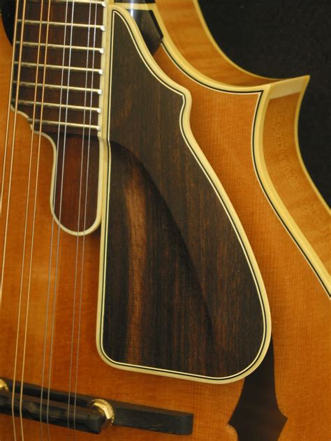 Mandolin Customization - Truss Rod Covers, Pegheads, and Inlays - Montana Lutherie