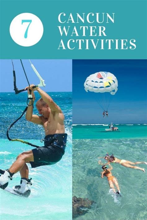 Top Water Activities in Cancun