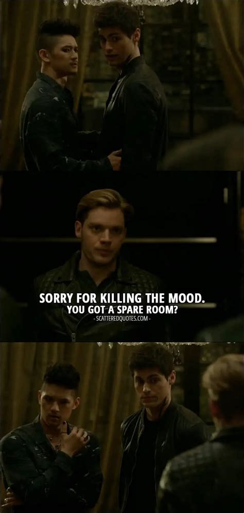 14 Best Shadowhunters Quotes from 'Iron Sisters' (2x06) | Scattered Quotes