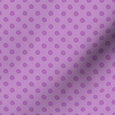 Purple Polka Dot Pattern Fabric | Spoonflower