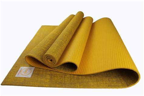 JUTE PREMIUM ECO YOGA MAT Size: 24”x68”x4.5 mm thick (610mmx1727mmx4.5mm) Maji Sports™ Jute-PER ...