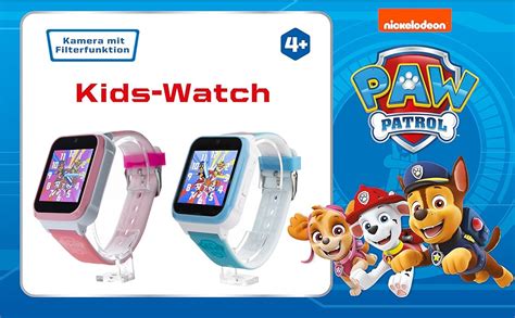 PAW PATROL Kids-Watch Children's Watch with Fun Patrol Filters Made with the Integrated Camera ...