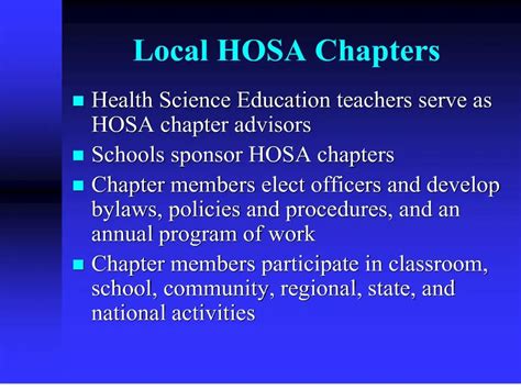 PPT - Local HOSA Chapters PowerPoint Presentation, free download - ID ...