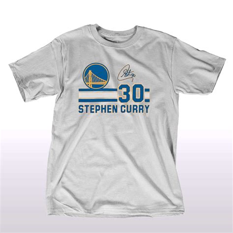 Warriors Stephen Curry Signature Jersey T-shirt - Shibtee Clothing