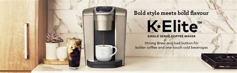 Keurig K-Elite Coffee Maker, Brushed Slate: Amazon.ca: Home & Kitchen