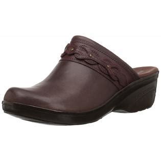 Clarks Womens Marion Coreen Leather Closed Toe Clogs