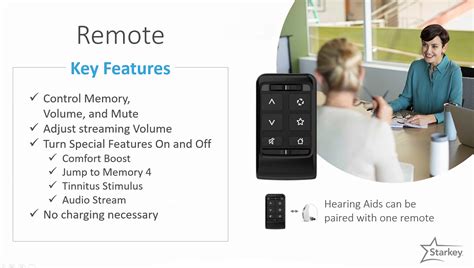 Starkey Remote Control - for Evolve & Livio Hearing Aids - £121