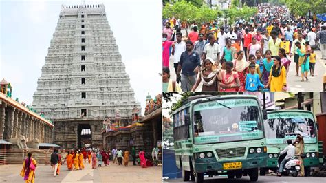 திருவண்ணாமலை கிரிவலம்..! சிறப்பு பேருந்துகள் இயக்கம்..!