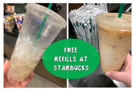 FREE Refills on Starbucks Beverages!