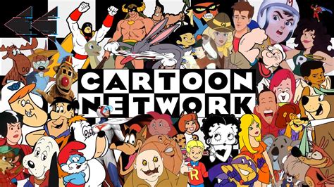 90s Cartoon Characters Collage