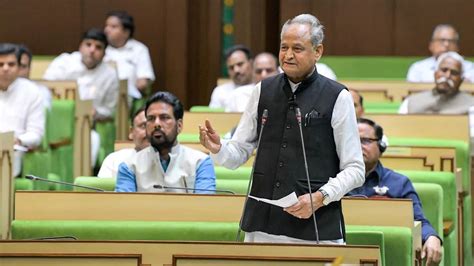 Rajasthan CM Ashok Gehlot Announces 19 New Districts; BJP Says ...