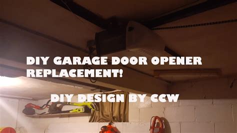 DIY Garage Door Opener Replacement! - YouTube