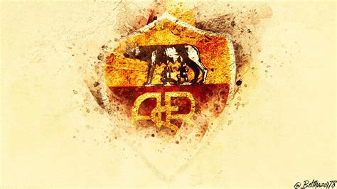 A.S. Roma Wallpaper Old Logo by Belthazor78 on DeviantArt | Old logo ...