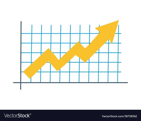 Business chart Royalty Free Vector Image - VectorStock