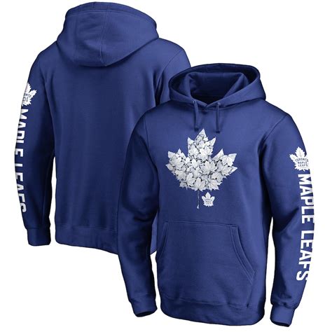 Men's Toronto Maple Leafs Blue Hometown Collection Pullover Hoodie