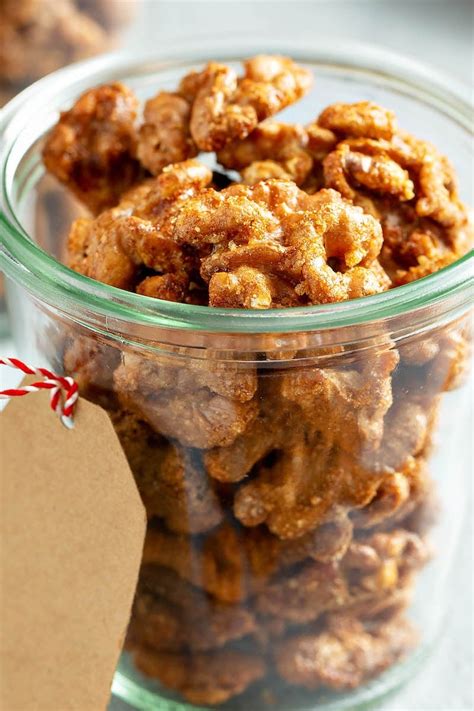 Toffee Walnuts | Easy Candied Nuts Recipe