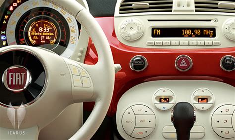 Fiat 500 Interior on Behance