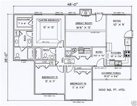 Best Of 15 Images 1300 Sq Ft House Plans - Home Plans & Blueprints | 66550