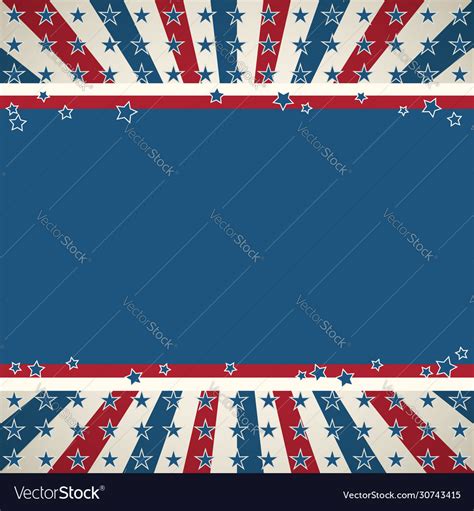 American flag patriotic background Royalty Free Vector Image