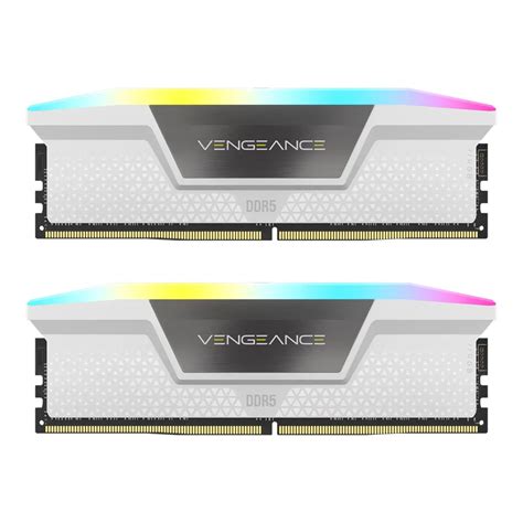 32GB (16GBx2) DDR5 5600MHz RAM (หน่วยความจำ) CORSAIR VENGEANCE RGB DDR5 ...