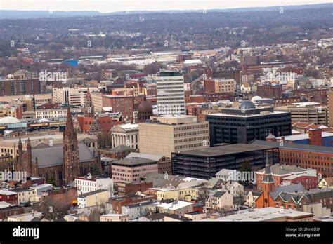 Paterson New Jersey city view from garret mountain Stock Photo - Alamy