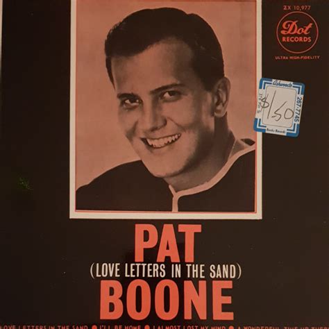 Pat Boone - Love Letters In The Sand (1958, Vinyl) | Discogs