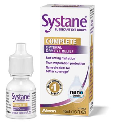 Systane Complete - Specs and Ingredients - Optix-now