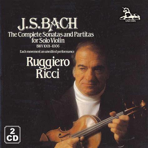 J. S. Bach: Unaccompanied Sonatas and Partitas for Violin | Heritage Records