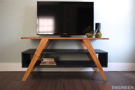 Mid Century Modern Media Console » Rogue Engineer