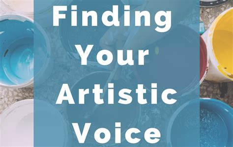 Three Tips for Finding Your Voice As An Artist