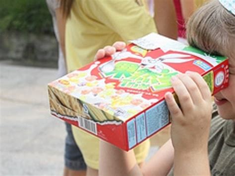 Solar eclipse 2017: How to make a cereal box projector to view the solar eclipse ...