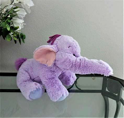 Disney Store Exclusive Lumpy Heffalump Purple Elephant Plush