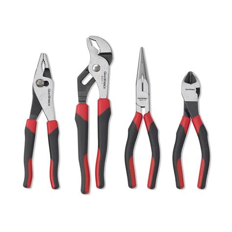 GearWrench Standard Pliers Set (4-Piece)-82103 - The Home Depot