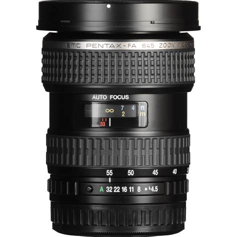 Pentax smc FA 645 33-55mm f/4.5 AL Lens 26775 B&H Photo Video