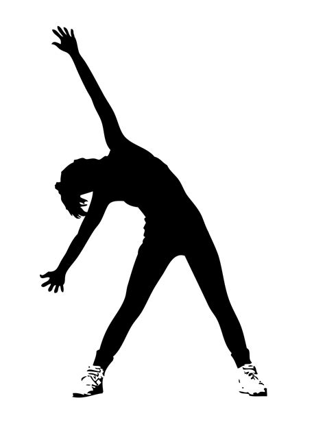 Woman Exercising Clipart Free Stock Photo - Public Domain Pictures