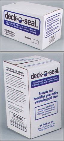 DECK-O-SEAL - Polysulfide-Based Joint Sealant